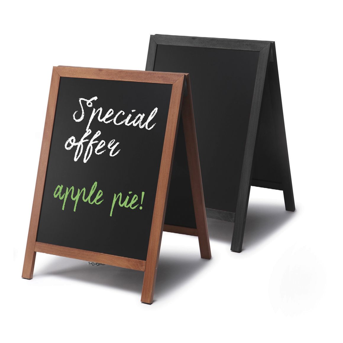 Sandwich Board with Wooden Frame