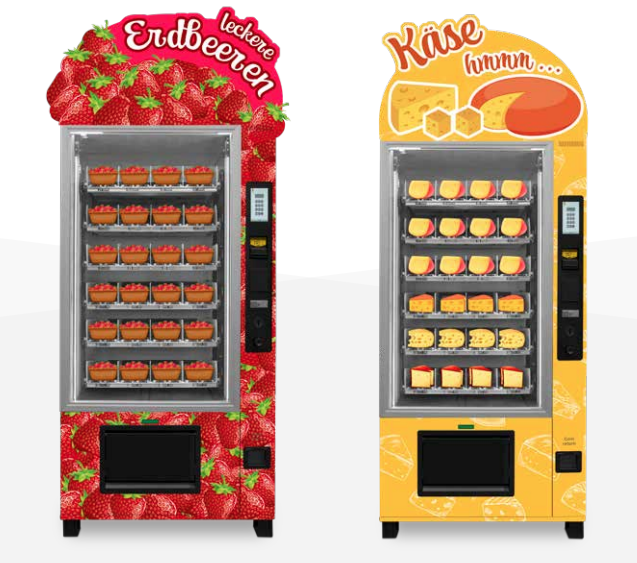 Strawberry-cheese-vending-machine
