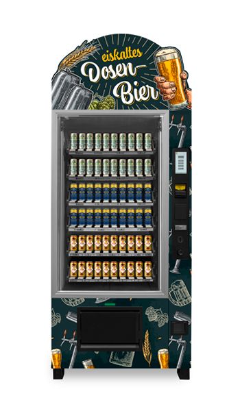 Beer Vending Machine with advertising space