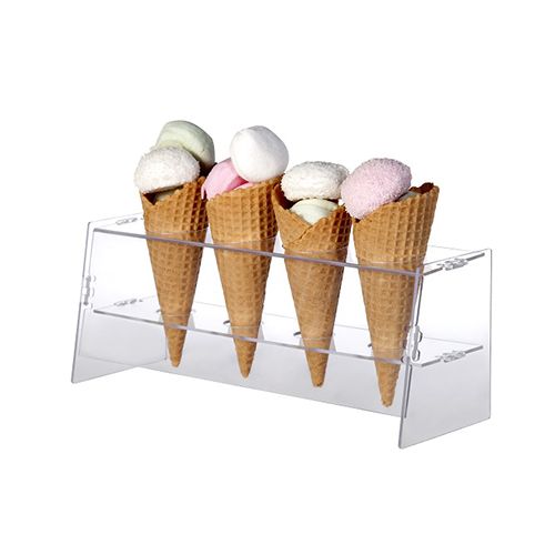 Ice Cream Cone Holder "Zebrina"