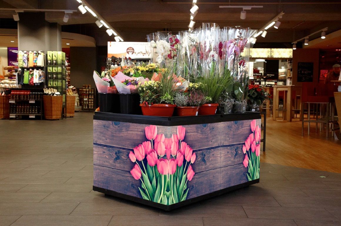 Mobile Verkaufstische Tulips