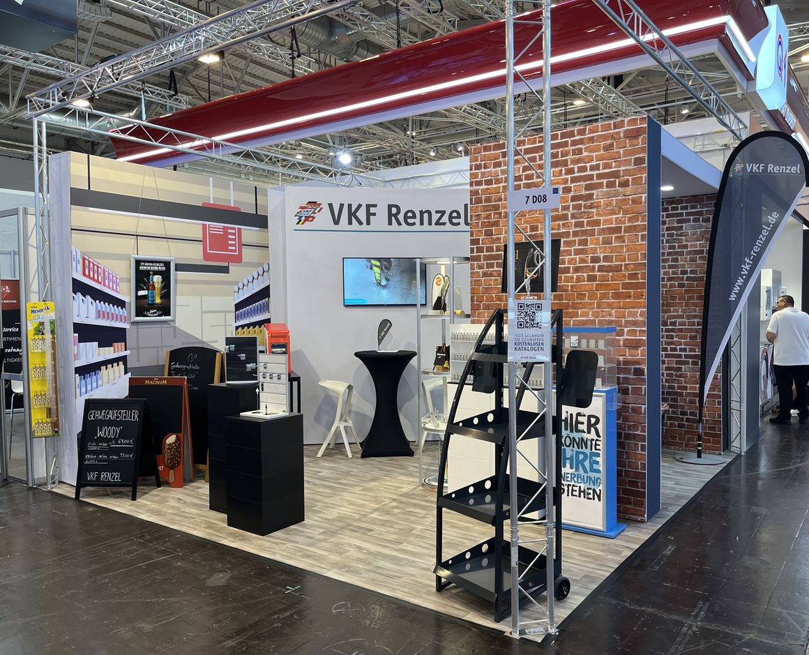 Exhibition stand at the Tankstelle & Mittelstand