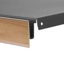 "DBR 39" Wood Effect Shelf Edge Strip