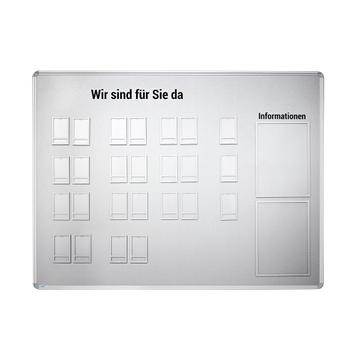 Set of Magnetic Board with Photo Pouches