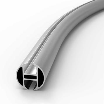 Round Aluminium Keder Rail "Curve"