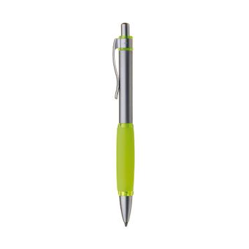 Push Button Ballpoint Pen "Lucky" with Coloured Grip