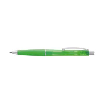 Push Button Ballpoint Pen "Jazz" with Vaulted Metal Clip