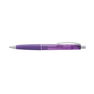 Push Button Ballpoint Pen "Jazz" with Vaulted Metal Clip