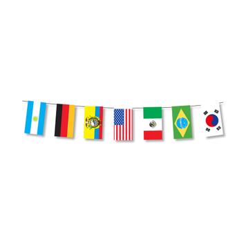 Paper Bunting "32 World Cup Participants"