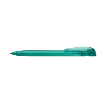 Solid-coloured Retractable Ballpoint Pen "YES transparent"