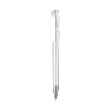 Push Button Ballpoint Pen "Chill" in Gloss Metal