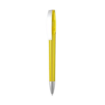 Push Button Ballpoint Pen "Chill" in Gloss Metal