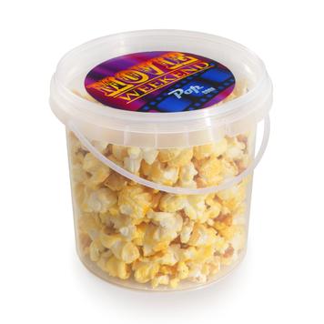 Tub Filled with Sweet Popcorn or Candy Floss