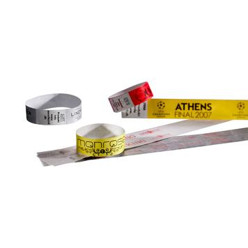 Wristband with Adhesive