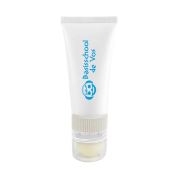 DoubleCare – Tube with suncream and lip balm, including print