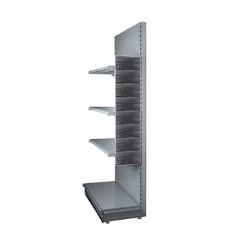 FlexiSlot® Slatwall Tile for lateral suspension in shelving systems