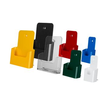Colour Leaflet Holder Flyer Menu Counter Dispenser Business Card Holder DL A5 
