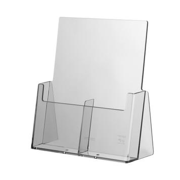 2 Section Counter Top Leaflet Dispenser "Universum" ⅓ A4