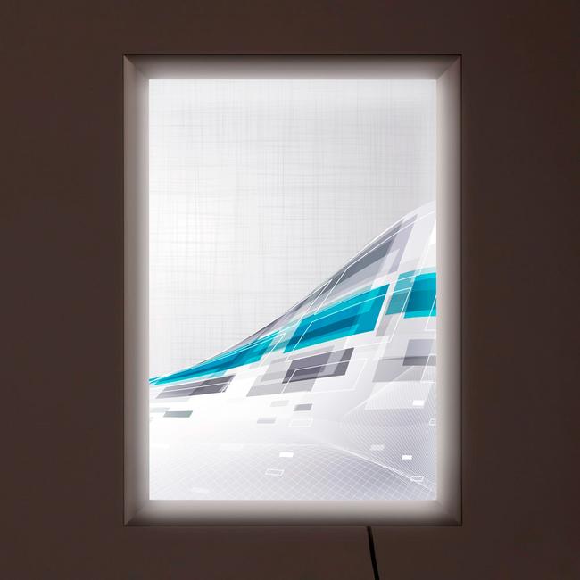 Snap Frame LED EDGE LIGHT Acrylic LIGHT BOX Indoor and Outdoor Signage Display