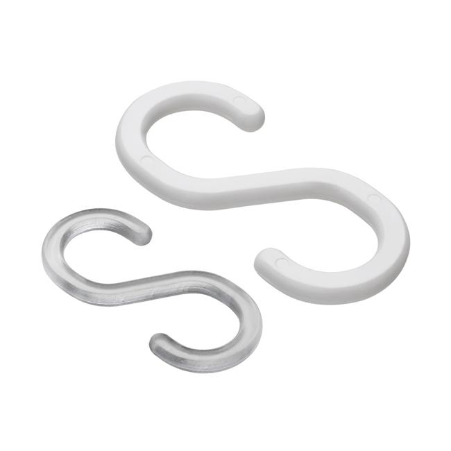 Plastic S-Hook for Fastening and Mounting