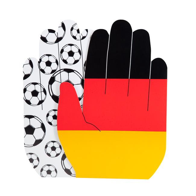Large Waving Hand "Football Germany"
