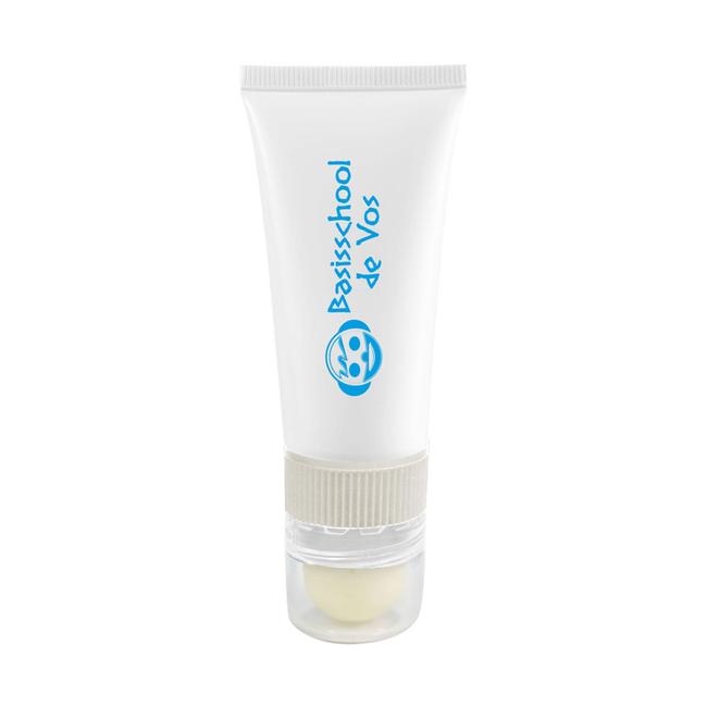 DoubleCare – Tube with suncream and lip balm, including print
