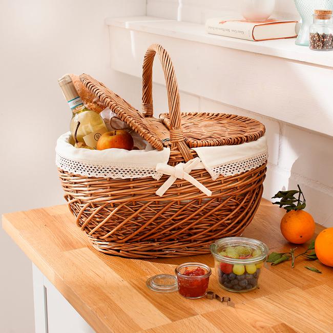 Mini Wicker Shopping Basket - The Basket Company