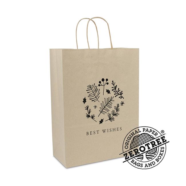 Grass Paper Bags ZEROTREE®  "Best Wishes"