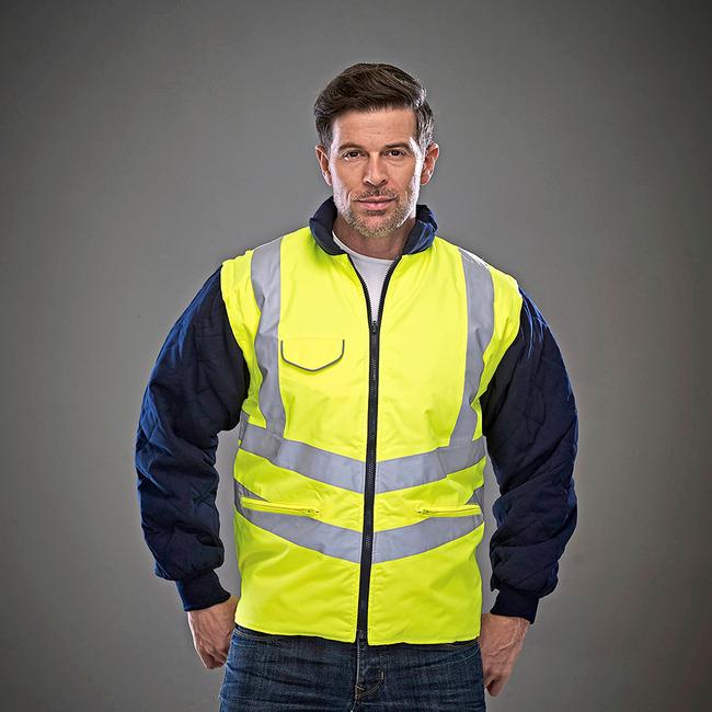 Safety Jacket with detachable Sleeves