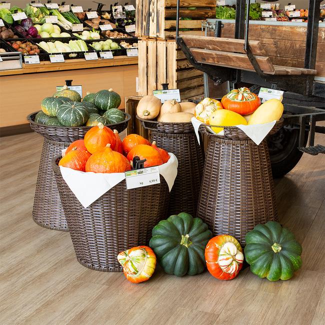 Produce Basket Display "Jungle"