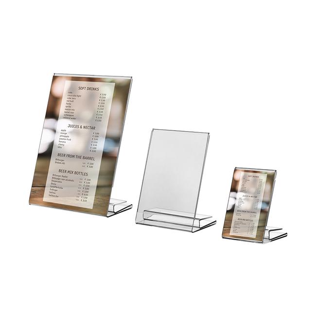 Vertical Photo Frame Holder, Picture Frame Stand, Free Standing