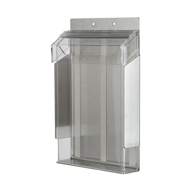 3 x A5 External Outdoor Leaflet Dispensers Water Resistant Brochure Holders 