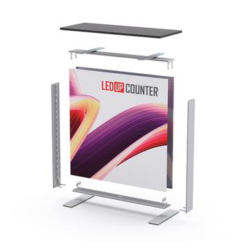 LED Exhibition Counter "LEDUP counter"