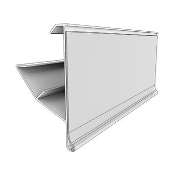 Shelf Edge Strip "LS 39" for Linde, Storebest, Tego and Adams shelving Unit: 50 pieces