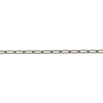 Welded Chain 30 m, galvanised or nickel plated steel