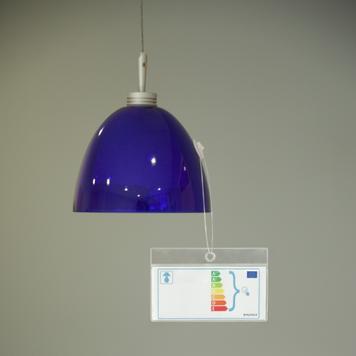 Energy Label Hanger for Lamps