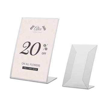 PVC Single Sided Sign Holder, made of rigid film A4 or A5