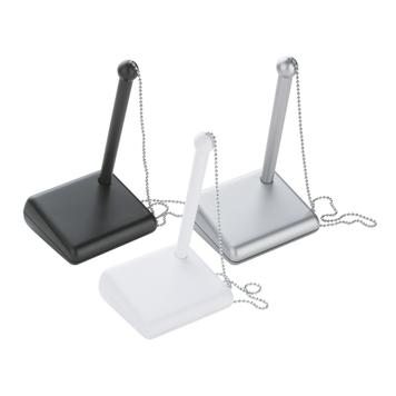 Pen Stand "Desk" with Metal Chain
