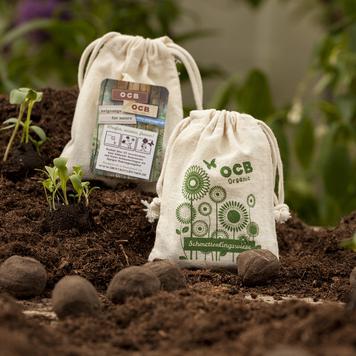 Seed Bombs in a Cotton Bag