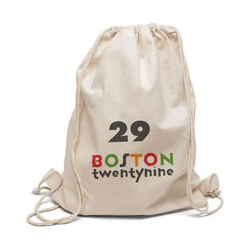Cotton Backpack "Boston" with carrying cord