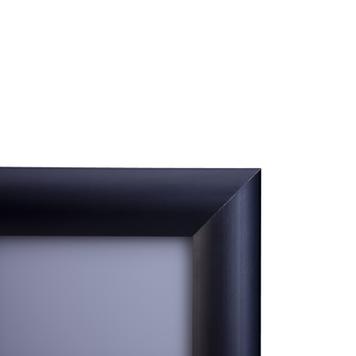 Snap Frame, 25 mm profile, black