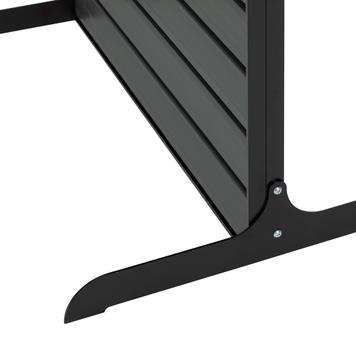 FlexiSlot® Display "Construct-Straight" Black Frame