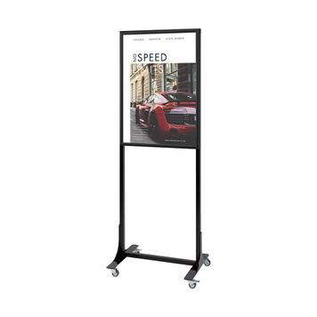 Mobile Poster Display "Construct Black"