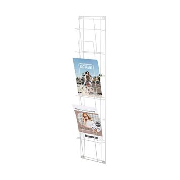 Multiple Section Wall Mounted Leaflet Holder "Tundra"