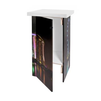 Promotion Counter "Honeycomb Tower" - recyclable