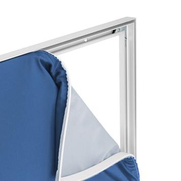 Aluminium Stretch Frame "19", for wall-mounting
