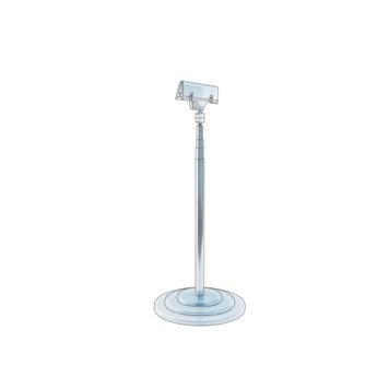Large Price Holder "Sign Clip" with Telescopic Arm