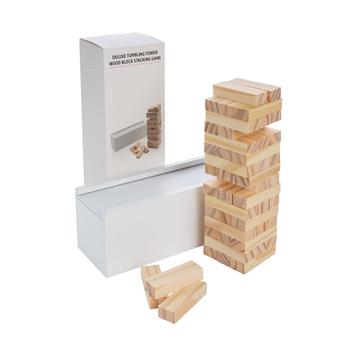 Deluxe Wooden Stacking Tower