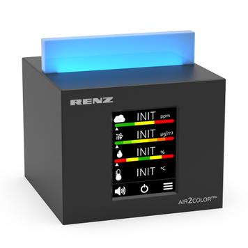 Air Quality Meter "Air2Color PRO" with CO2 Llight