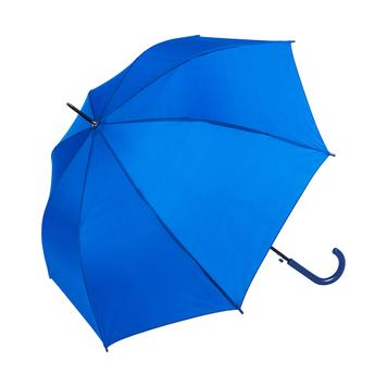 Umbrella "Fair" with coloured round hook handle and metal tip